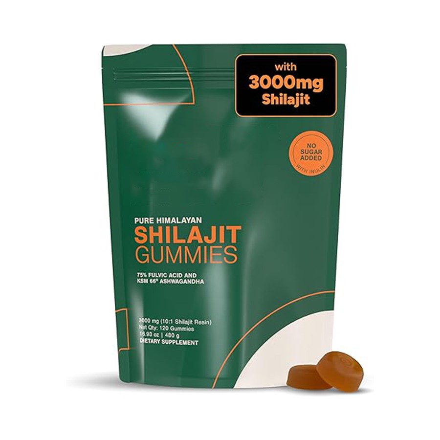 Shilajit Gummies с KSM 66 Ashwagandha