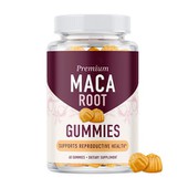 Premium Maca Root Gummies Природна адаптоген за жизненост репродуктивно уелнес