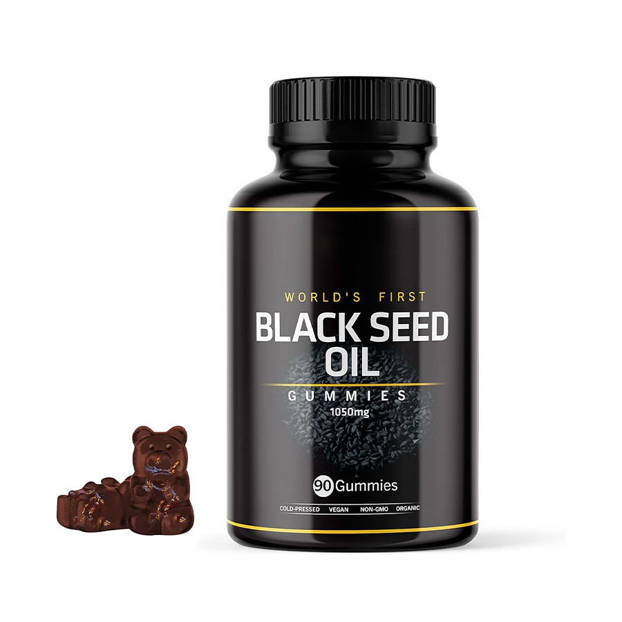 Първите световни черни семена масла Гъми, многоизмерни уелнес поддържат антиоксидант, повишаваща кожата на кожата холистична жизненост
